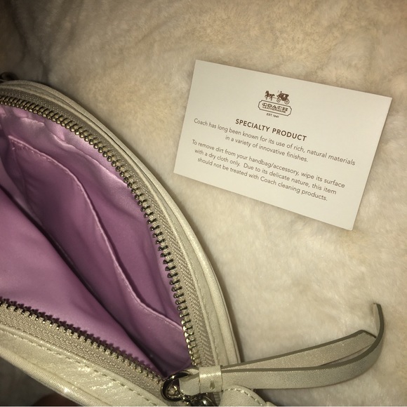 AUTHENTIC Coach Poppy Leather Crossbody Bag/Purse - Picture 7 of 7